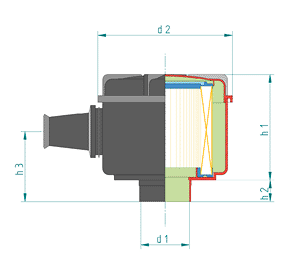 Air filter SA 6654, SA 6068, SA 6647, SA 6952, SA 6822