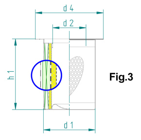 Separator for air screw compressors