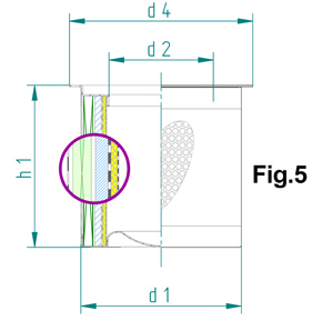 Separator for air screw compressors